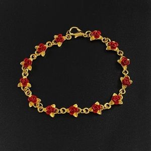 Rose Leaf Bracelet